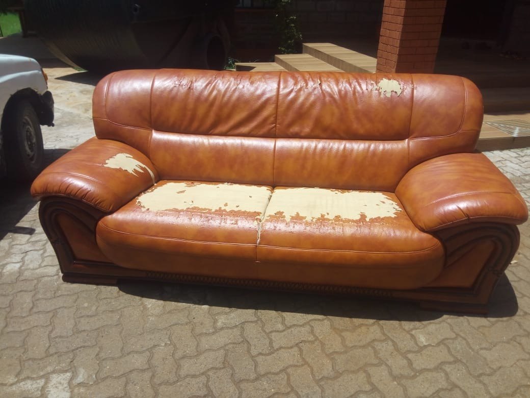 Before upholstery work